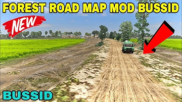 new forest road map mod for bussid | mod map bussid | mapas para bus simulator indonesia.