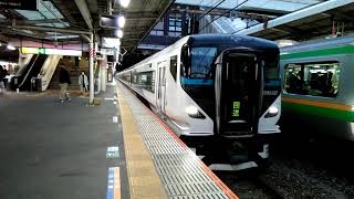 E257系2000番台NA-10編成川越車輪添削返却回送大宮駅発車