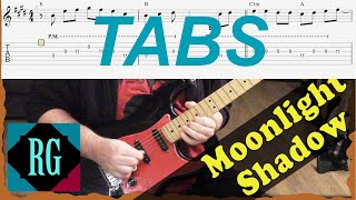 How To Really Play Moonlight Shadow With Tabs Guitar Pro Lesson