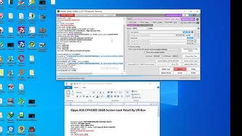 Oppo A3S CPH1803 16GB Reset Screen Lock Without Data Loss By Ufi Box
