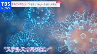 “ステルスオミクロン”への置き換わりに警戒 感染力が２倍との指摘も【news23】