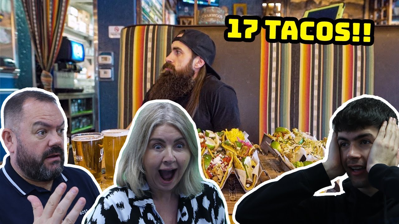 IN LAS VEGAS FOR A TACO AND BEER CHALLENGE YOU ONLY GET 15 MINUTES TO