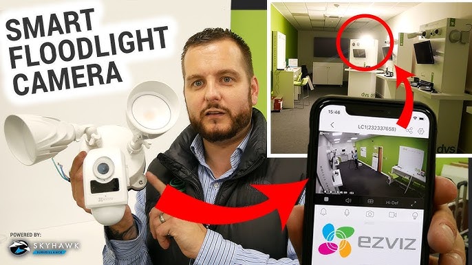 ezviz camera floodlight