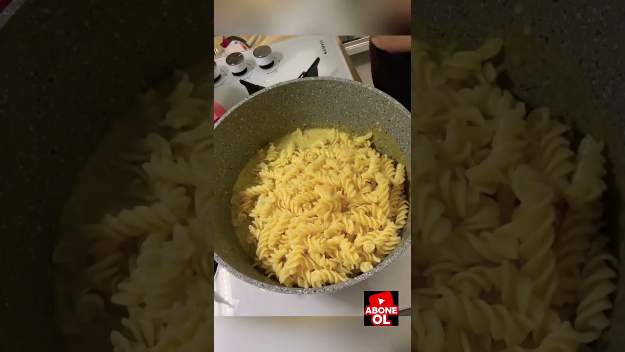 Kremalı Pesto Soslu Makarna | En Pratik Tarif!