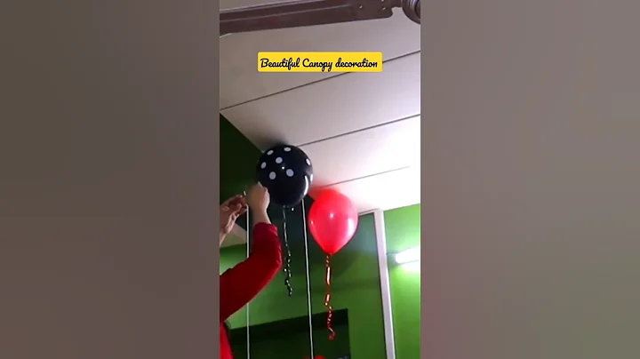 Balloon decoration ideas ❤️#ytshorts #subscribe #shorts #balloons #balloondecoration