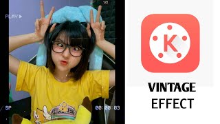 Tutorial cara membuat video dengan efek vintage di kinemaster