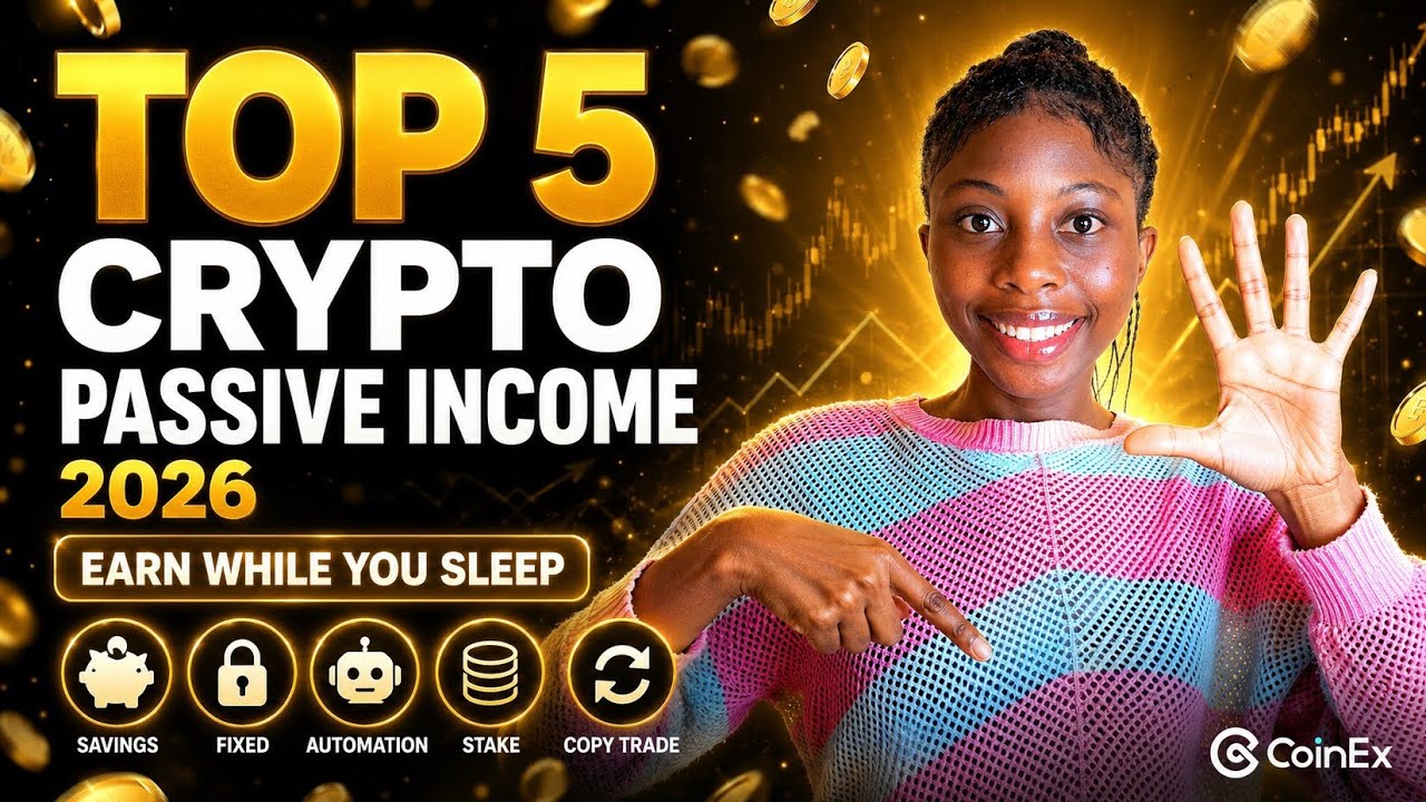 Top 5 Ways to Build Crypto Passive Income in 2026 - YouTube