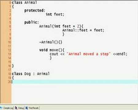 C++ Tutorial #9, Inheritance (1)