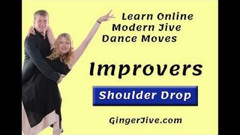 Modern Jive Improvers Move - Shoulder Drop | Learn to dance Modern Jive QUICKLY!