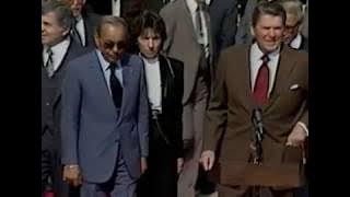 President Reagan’s and King Hassan’s II of Morocco Departure Remarks on October 22, 1982