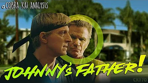 Is Johnny Lawrence the father of John kreese?