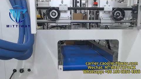 Hot Melt Glue Box Folding Machine Fruit box sealing machine for blueberry/raspberry/raspberry