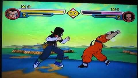 Dragon Ball Z Budokai 2(Gamecube)-Yamcha vs Android 17
