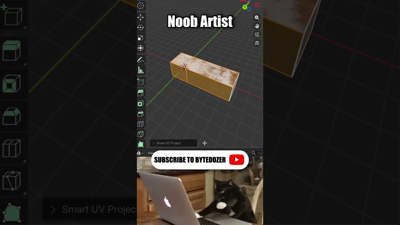 Noob vs Pro artist: Fixing UVs 