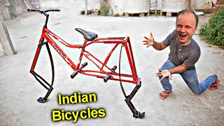✅Crazy BICYCLES of India 💥 Without CHAIN, PEDALS and BRAKES!!!Eccentric wheel and JUMPING bike)))