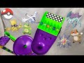 Pokémon Marble Race ft. Lugia, Suicune, Abra & more! | Pokémon Rush
