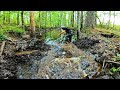 Struggling At The Culvert & Tearing Out 3 New Beaver Dams! Part 6 of 6! Nooo!!😱 NOT TODAY I WON'T!😅