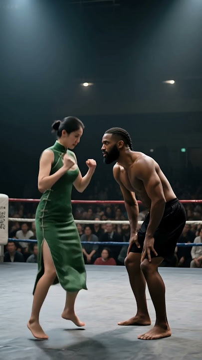 Don't underestimate Kung Fu Girl. #kungfu #fight #boxing #mixed #martialarts
