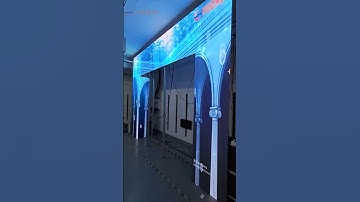 Space-Saving Ultra-thin LED Screen，Elevate Your Space Instantly!#yuchip #indoorleddisplay #ledwall