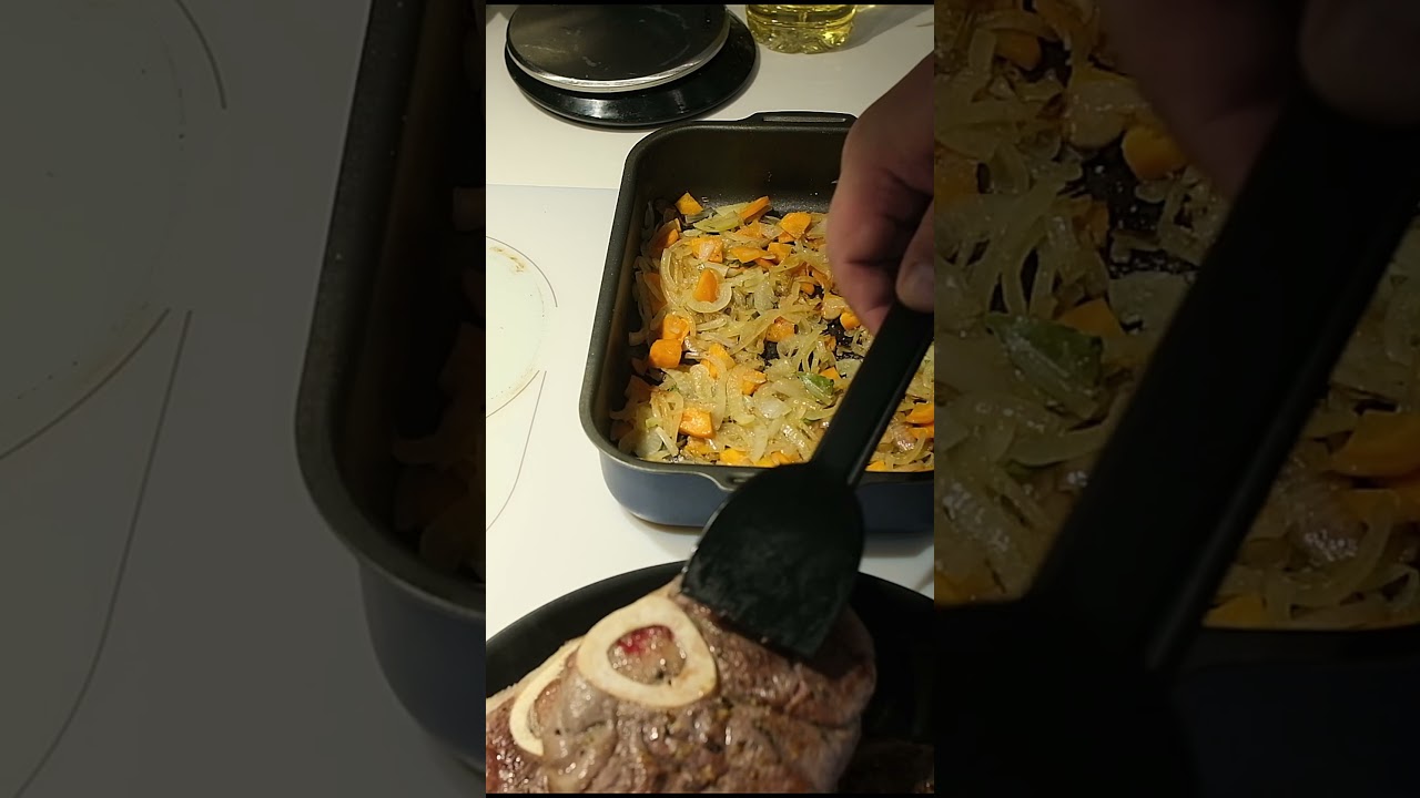 в противень 