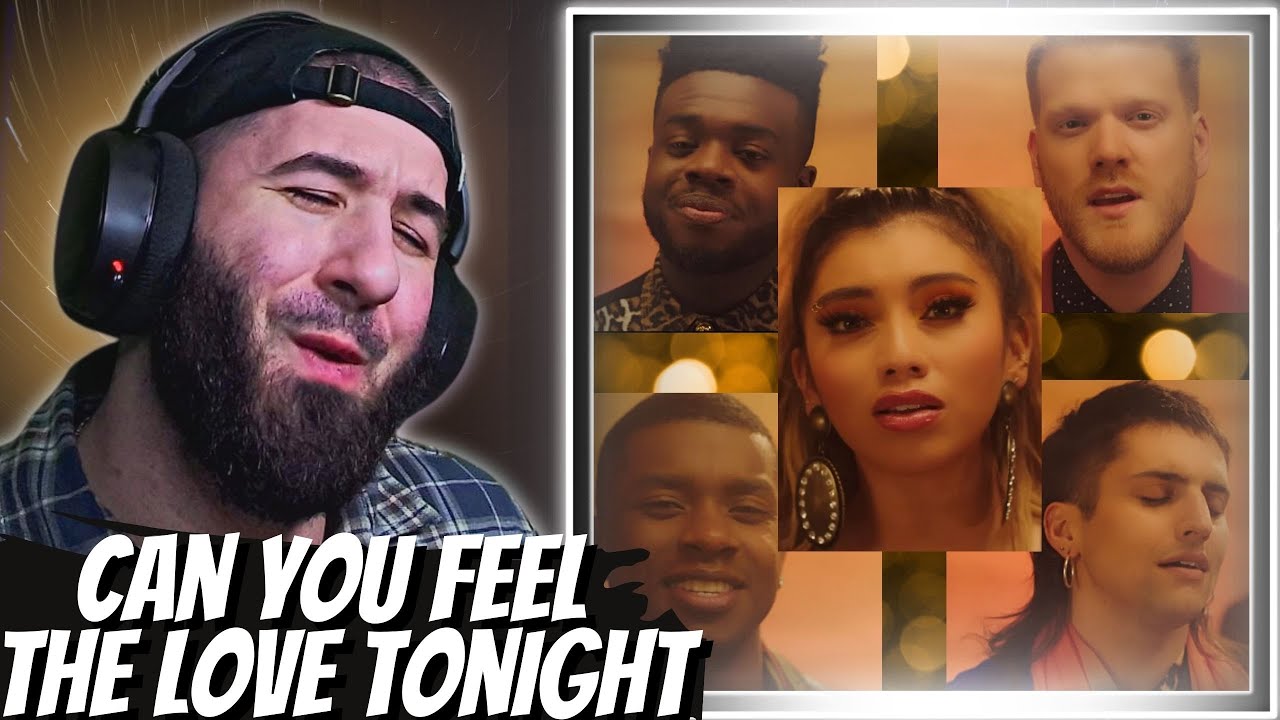 SERIOUSLY?! Pentatonix Can You Feel the Love Tonight REACTION