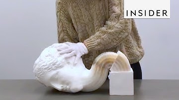 Paper Sculptures Look Like Statues