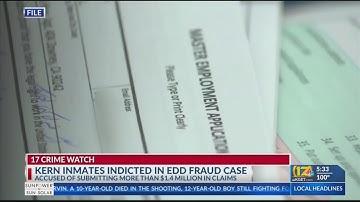 Three indicted in $1.4 million prison-based EDD fraud scheme