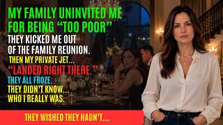 My Family Uninvited Me From The Reunion For Being 'Too Poor' , Then My Private Jet Landed
