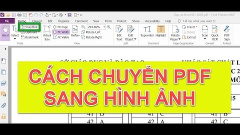 Hướng dẫn chuyển file pdf sang file ảnh