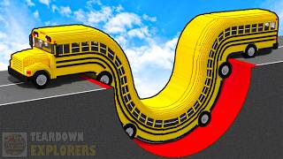 LONG CARS Passing Increasing REVERSE SPEED BUMPS #6 in Teardown