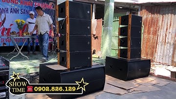 Bán Dàn Nhạc Sống Giá 100 Triệu Loa Line Array ATI Về Đức Huệ Long An LH 0902826129