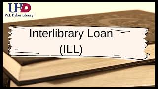 Interlibrary Loan (ILL) Requests (Audio Described)