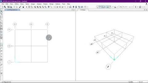 Part 3 | How to edit grid lines in SAP2000 | Adding grid lines | removing grid lines |
