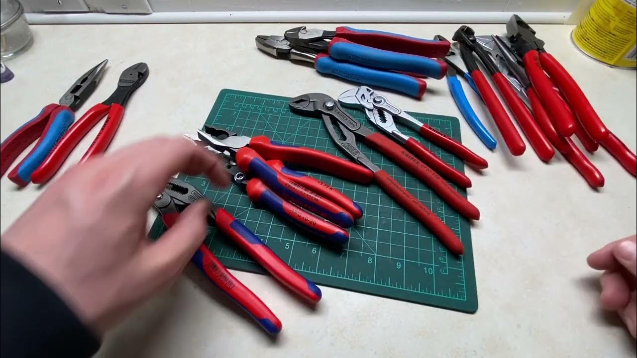Knipex 7 Cobra Pliers - Comfort Grip
