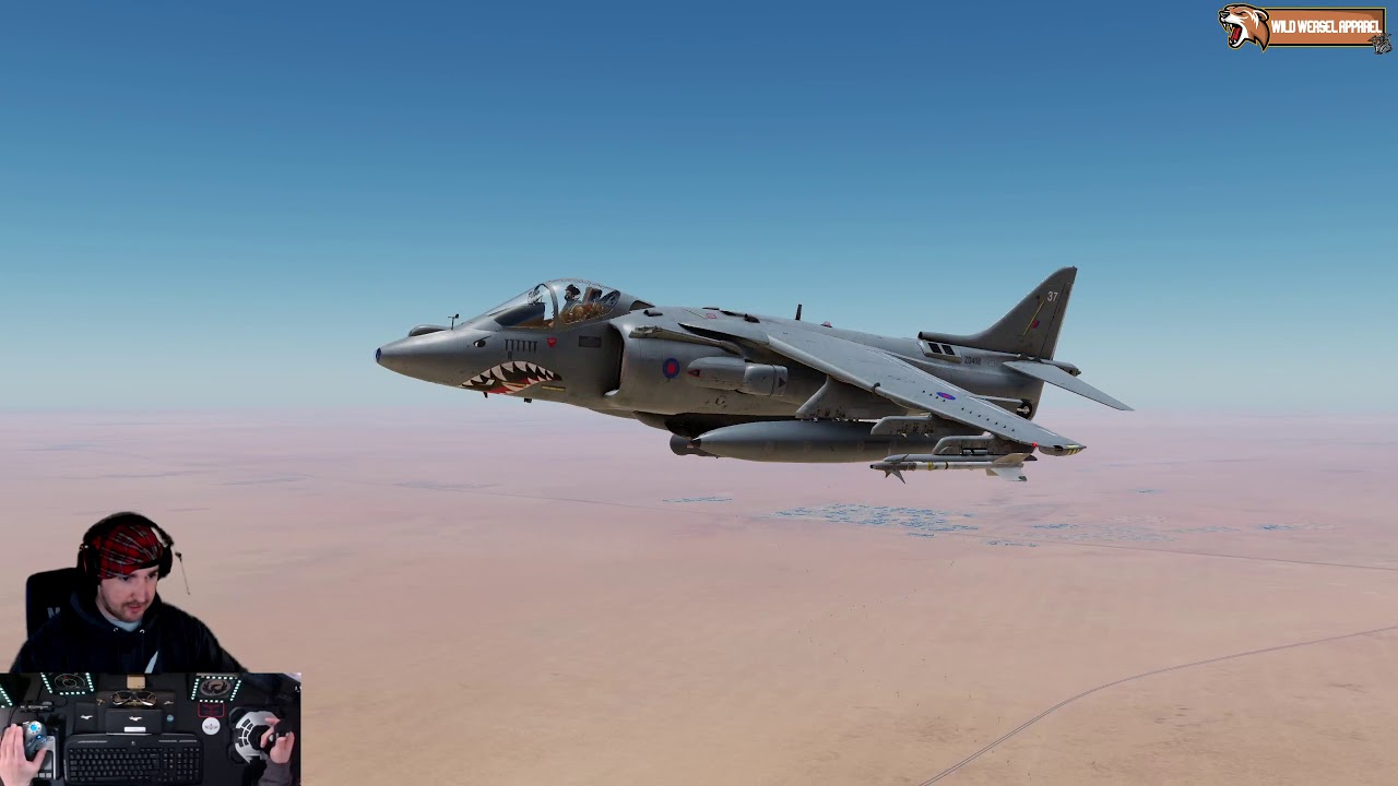 DCS Harrier | Boats and Hose | Training AAR and CASE I - YouTube