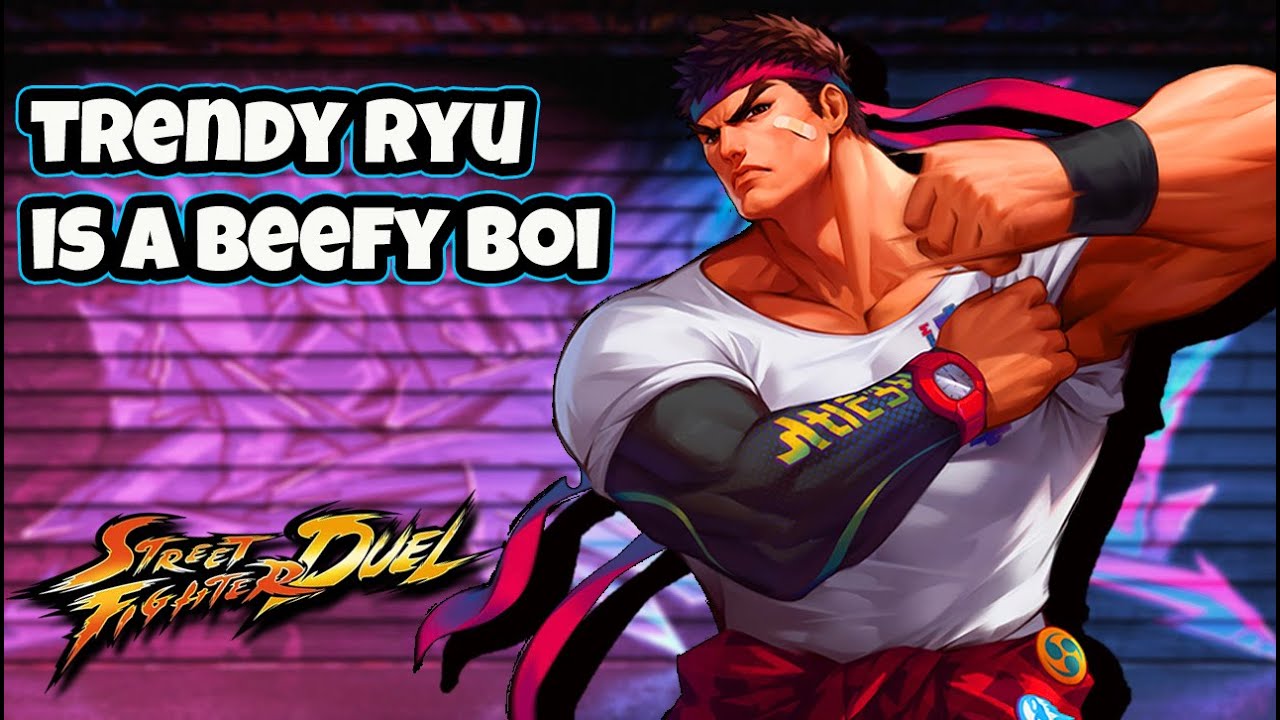 TRENDY RYU IS ONE HELL OF A BRUISER This guy can take a beating and ...