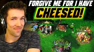 Forgive me for I HAVE CHEESED! - Burrow Rush - WC3 - Grubby