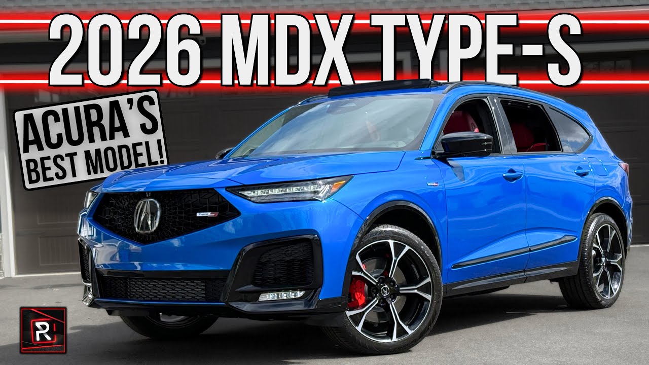 Turbo Driver's SUV! | 2026 Acura MDX Type S SH-AWD | Detailed Review & Breakdown