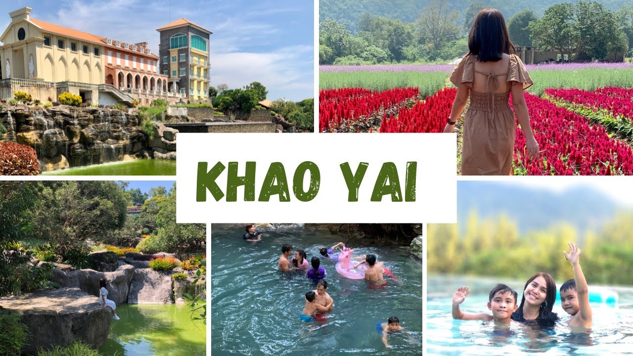 Family Trip in Khao Yai ⛰👨‍👩‍👦‍👦 | A spontaneous trip with the kids 😊