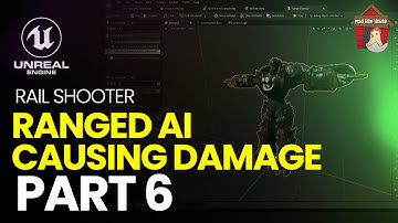 Doug Teaches Ue5 Rail Shooter - Ranged AI Causing Damage | Pt 6