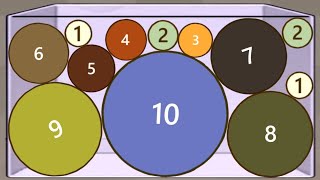 Merge Ball 2048 - Level Up Color Balls 12345678910 Numbers Puzzle | Satisfying ASMR Gameplay screenshot 5