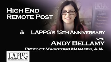 AJA High End Remote Post Production | LAPPG