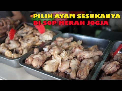 Sop Ayam Merah Jogja