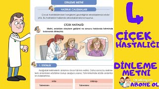 4. Sınıf Türkçe Dersi Çiçek Hastalığı Dinleme Metni
