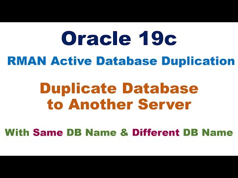Oracle RMAN Active