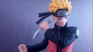 [PT-BR] Naruto Shippuden (Boneco/Action Figure) Naruto Uzumaki e Minato Namikaze