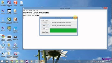 C# Folder Locker Via Password