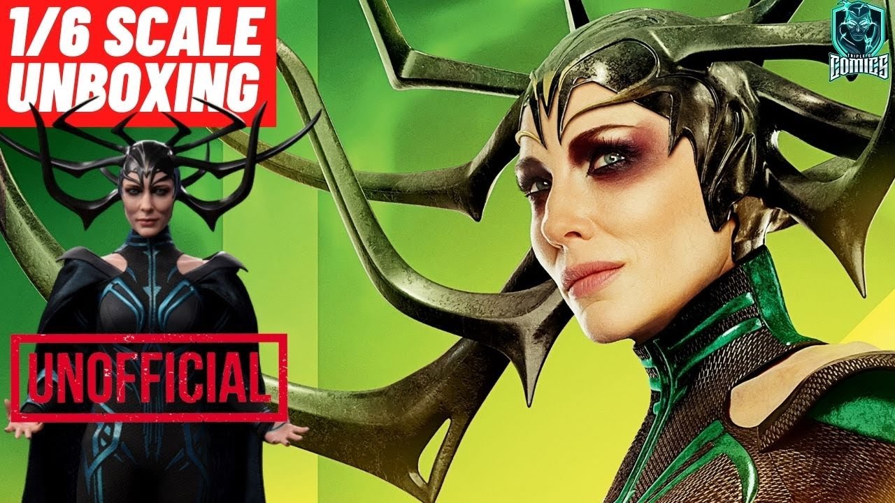 Unboxing a 1/6 Scale unlicenced HELA from Juice Girl Figures marvel