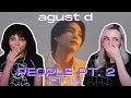 COUPLE REACTS TO Agust D People Pt 2 사람 Pt 2 Feat IU 아이유 Official MV