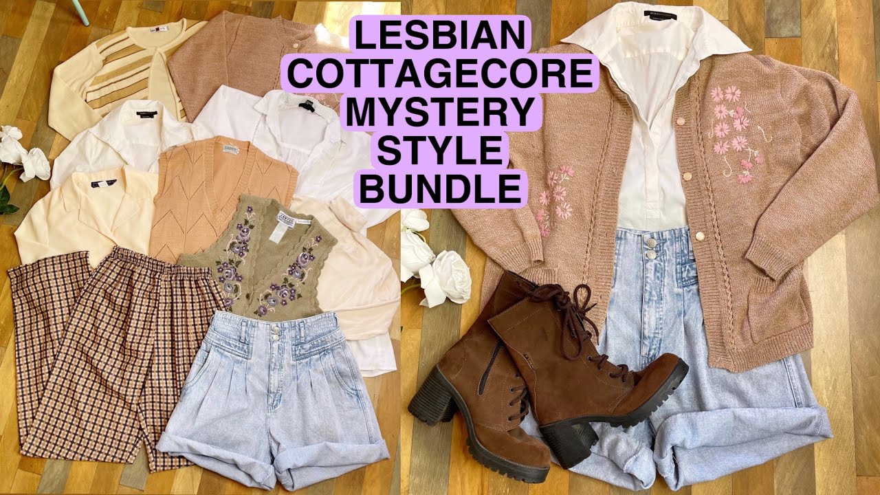 cottagecore lesbian dress blonde cottagecore lesbian wlw couple
